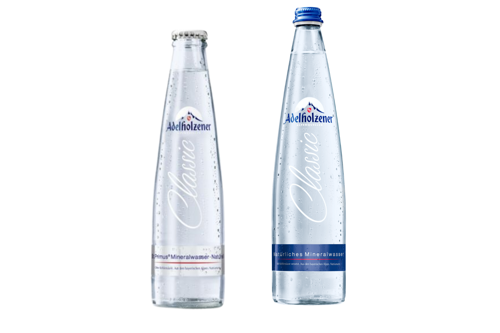 Adelholzener Wasser mit Kohlensäure